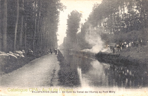 VILLEPARISIS (Gare) — Un Coin du Canal de l'Ourq au Pont Mitry